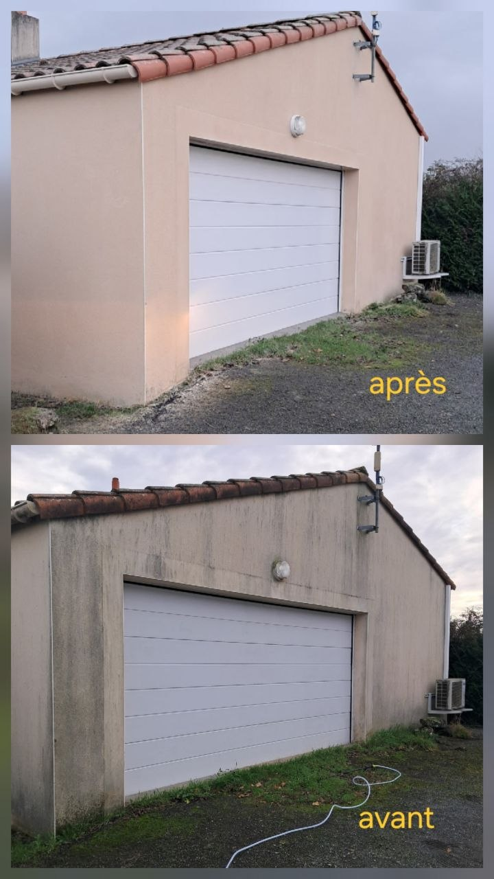 Façade nettoyée et protégée par SC Rénovation