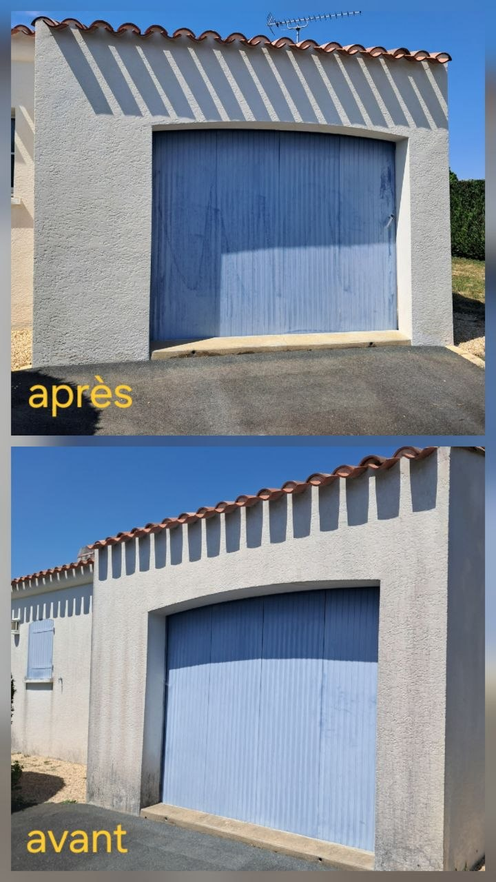 Garage décrassé